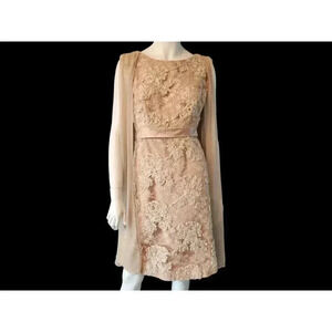 Vintage 1960s Jack Goldbach Cocktail Dress 8-10 M